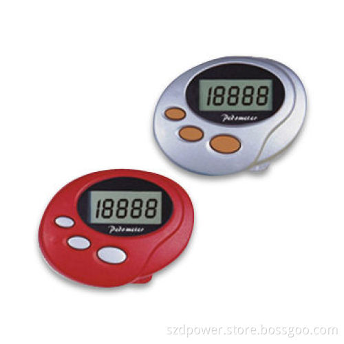 Multifunction Pedometers with Clock and Calorie Meter, RoHS-approved